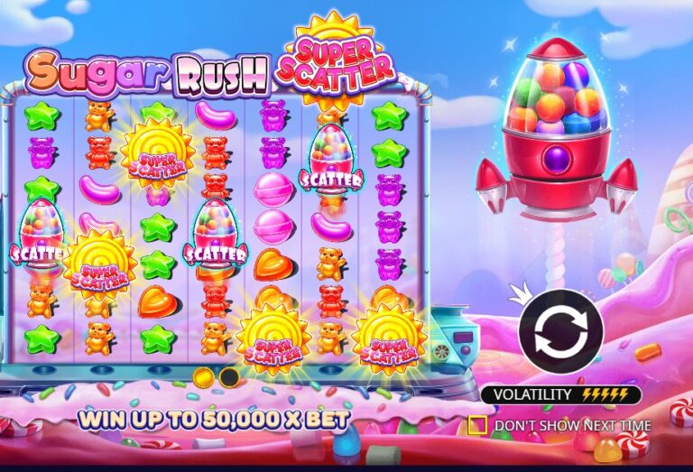 Screenshot 1 van Sugar Rush Super Scatter